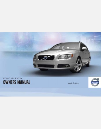 volvo v70 2012 owners manual rhd&lhd